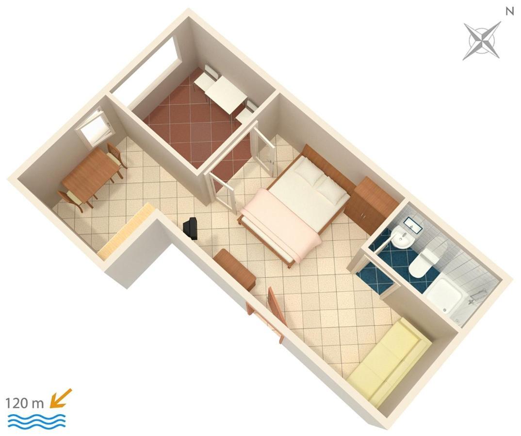 Apartments By The Sea Suha Punta, Rab - 5050 Kampor Buitenkant foto